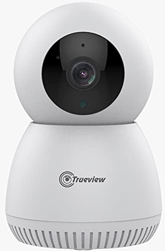 Trueview Baby Monitoring Camera WiFi Security Camera 3MP (White) Made in India